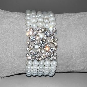 Five Strand Pearl Bracelet
